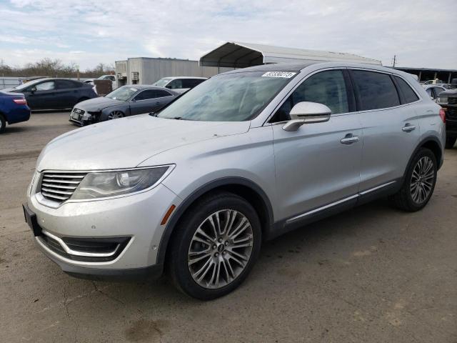 2LMTJ6LR8GBL42375 - 2016 LINCOLN MKX RESERVE Արծաթագույն լուսանկար 1