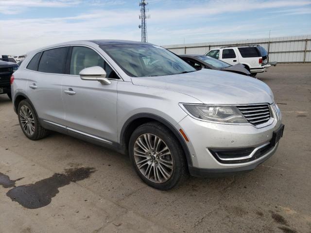 2LMTJ6LR8GBL42375 - 2016 LINCOLN MKX RESERVE Արծաթագույն լուսանկար 4