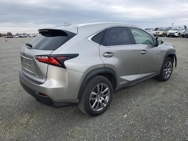 JTJBJRBZ6G2036258 - 2016 LEXUS NX 300H SILVER photo 3