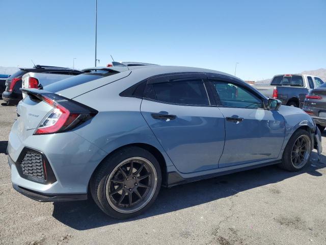 SHHFK7H4XKU409887 - 2019 HONDA CIVIC SPORT TURQUOISE photo 3