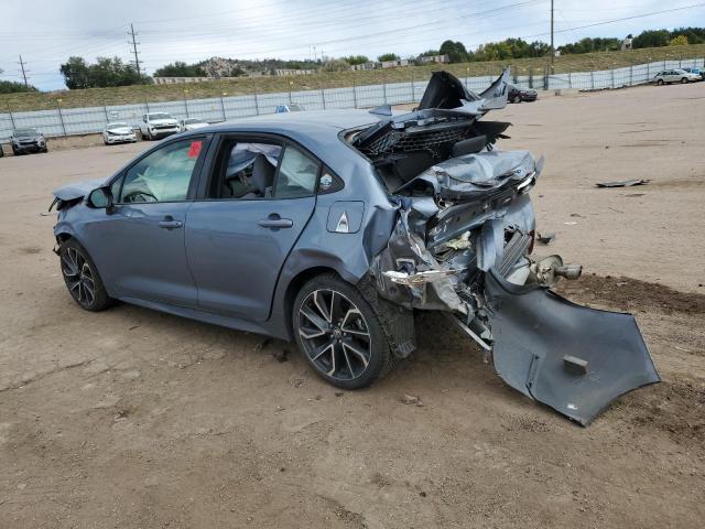 JTDS4RCEXLJ013166 - 2020 TOYOTA COROLLA SE BLUE photo 2