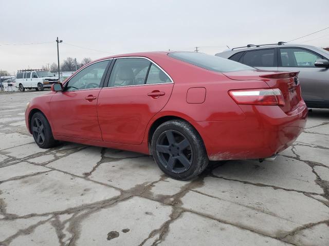 4T1BK46K07U050625 - 2007 TOYOTA CAMRY LE RED photo 2