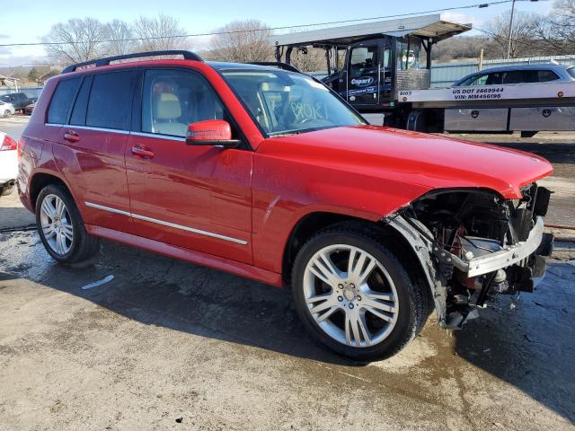 WDCGG0EB1EG201628 - 2014 MERCEDES-BENZ GLK 250 BLUETEC RED photo 4