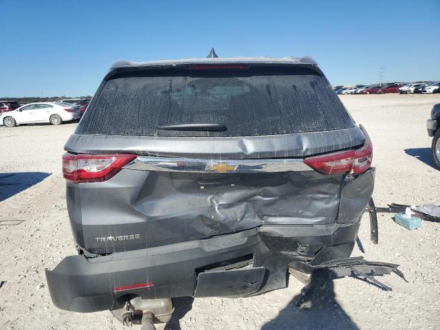 1GNERFKW7MJ136455 - 2021 CHEVROLET TRAVERSE LS GRAY photo 6