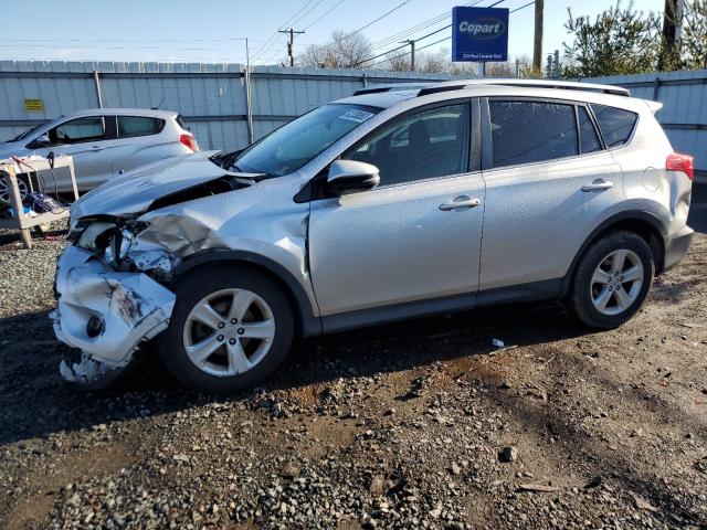 JTMRFREV1D5003108 - 2013 TOYOTA RAV4 XLE SILVER photo 1