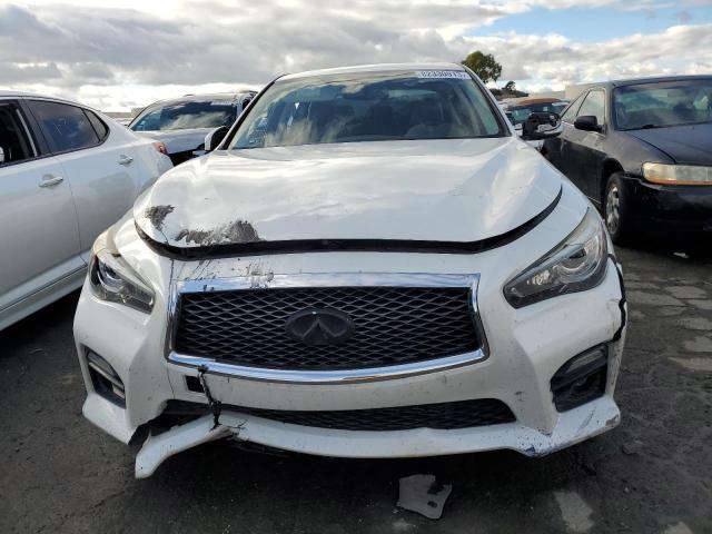 JN1EV7AR2HM831083 - 2017 INFINITI Q50 PREMIUM WHITE photo 5