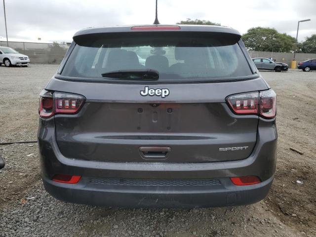 3C4NJCAB5LT253083 - 2020 JEEP COMPASS SPORT Grau Foto 6