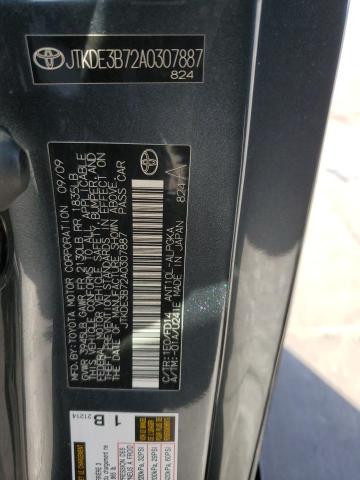 JTKDE3B72A0307887 - 2010 TOYOTA SCION TC 灰色 照片 12