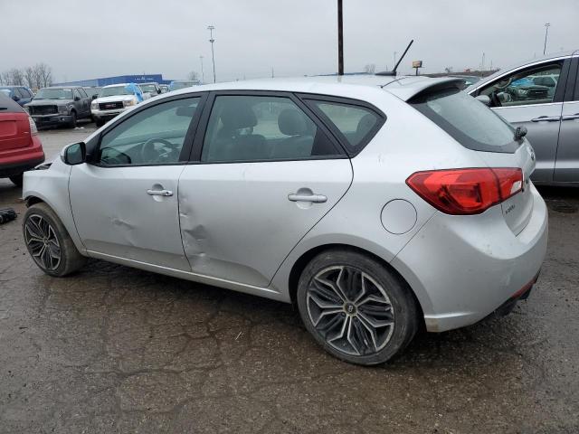 KNAFW5A37D5681794 - 2013 KIA FORTE SX SILVER photo 2