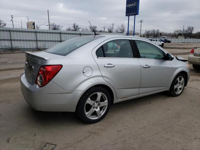 1G1JE5SH1D4102131 - 2013 CHEVROLET SONIC LTZ SILVER photo 3