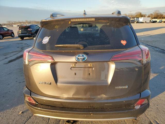 JTMRJREV8JD256975 - 2018 TOYOTA RAV4 HV LE GRAY photo 6