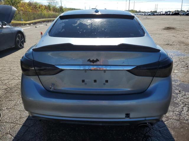 JN1EV7AR1KM558323 - 2019 INFINITI Q50 LUXE BLUE photo 6