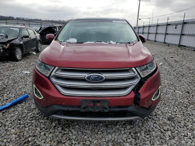 2FMPK4K80GBC13523 - 2016 FORD EDGE TITANIUM RED photo 5