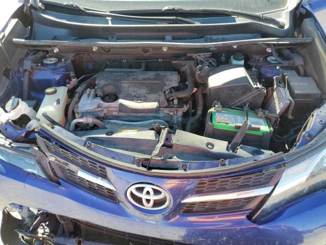 2T3YFREV4EW082649 - 2014 TOYOTA RAV4 LIMITED BLUE photo 12