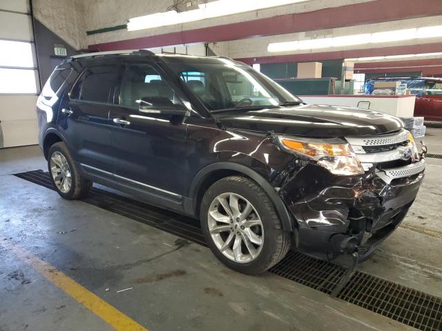 1FM5K8D83DGA74732 - 2013 FORD EXPLORER XLT PURPLE photo 4