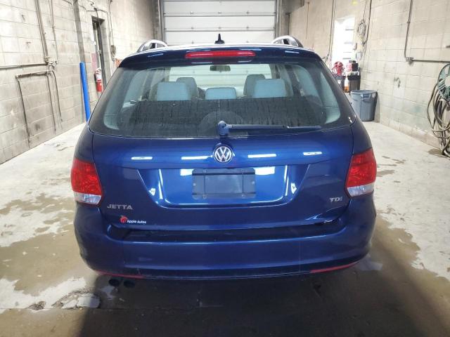 3VWPL7AJ8EM610249 - 2014 VOLKSWAGEN JETTA TDI ლურჯი ფოტო 6