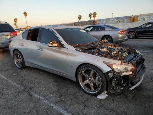 JN1EV7AP8JM360027 - 2018 INFINITI Q50 LUXE 银色 照片 4