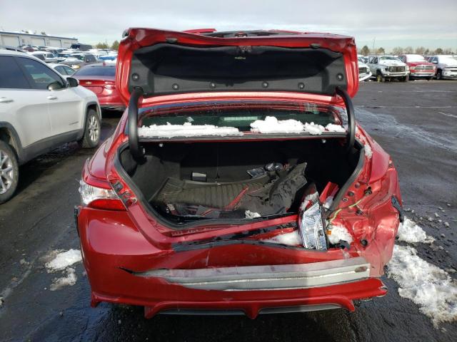 4T1G11AK3LU364116 - 2020 TOYOTA CAMRY SE RED photo 6