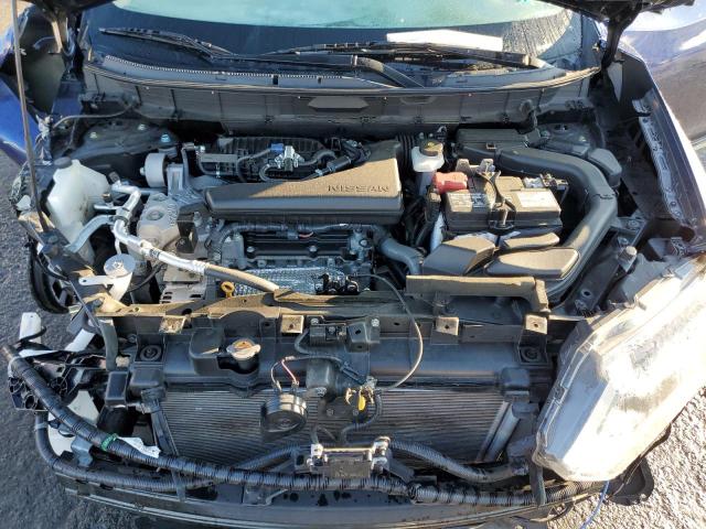 5N1AT2MV0KC737502 - 2019 NISSAN ROGUE S BLUE photo 11