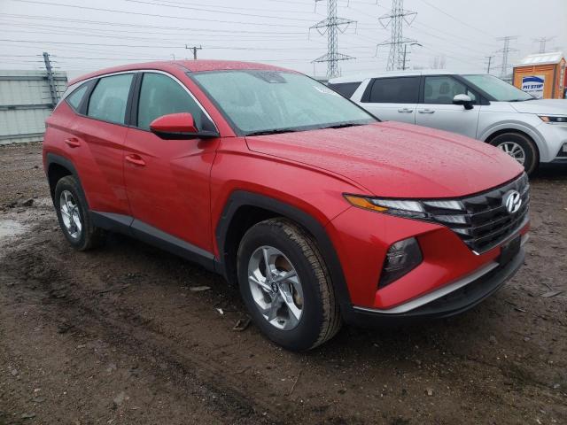 5NMJACAE6PH255002 - 2023 HYUNDAI TUCSON SE RED photo 4