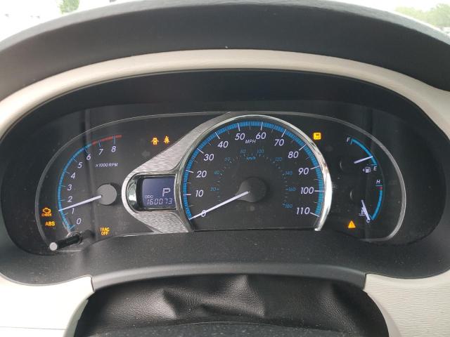 5TDYK3DC2DS335413 - 2013 TOYOTA SIENNA XLE BURGUNDY photo 9