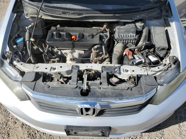 2HGFB2F45CH112790 - 2012 HONDA CIVIC LX SILVER photo 12