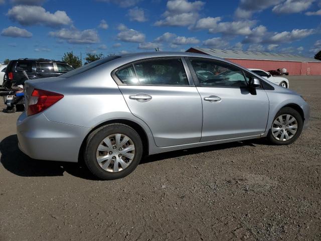 2HGFB2F45CH112790 - 2012 HONDA CIVIC LX SILVER photo 3