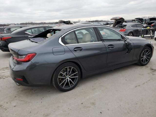 WBA5R1C54KAK09082 - 2019 BMW 330I GRAY photo 3