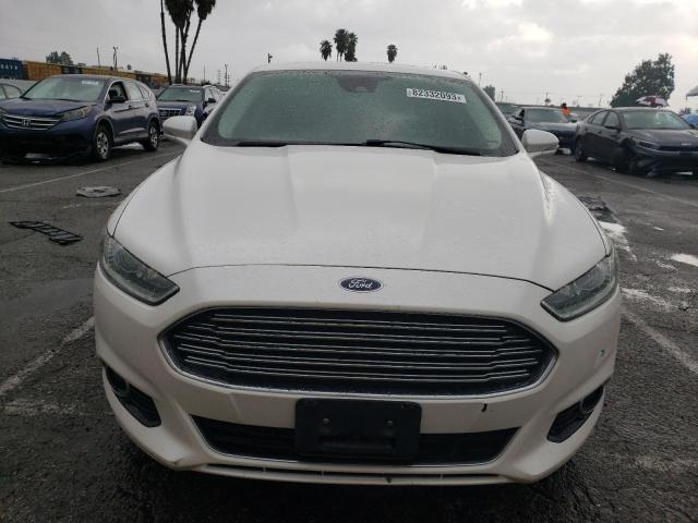 3FA6P0SUXER256102 - 2014 FORD FUSION TITANIUM PHEV WHITE photo 5