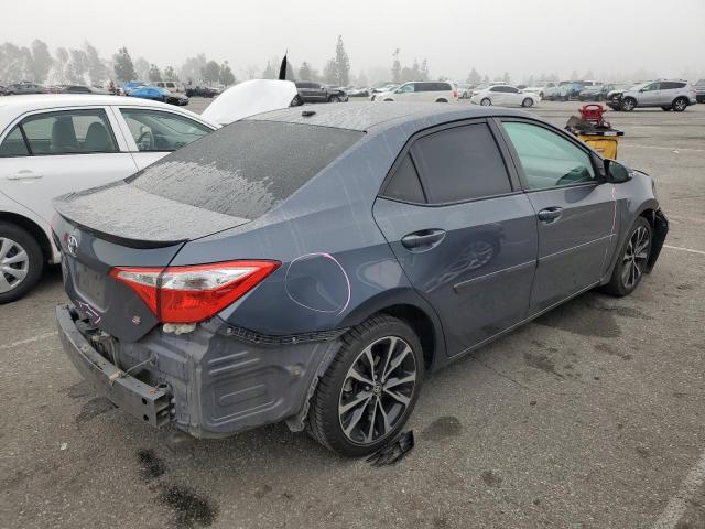 5YFBURHE5EP017939 - 2014 TOYOTA COROLLA L GRAY photo 3