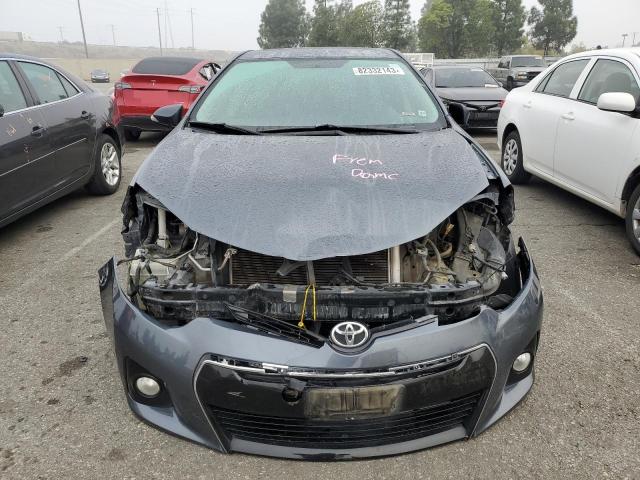 5YFBURHE5EP017939 - 2014 TOYOTA COROLLA L GRAY photo 5