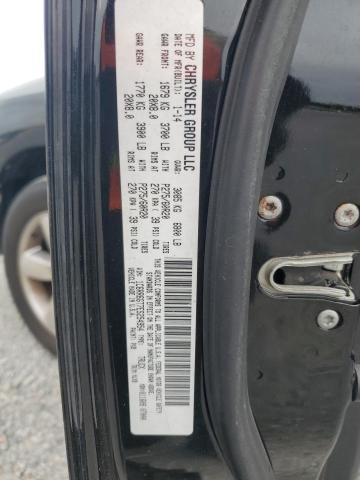 1C6RR6GT7ES254954 - 2014 RAM 1500 SLT BLACK photo 12