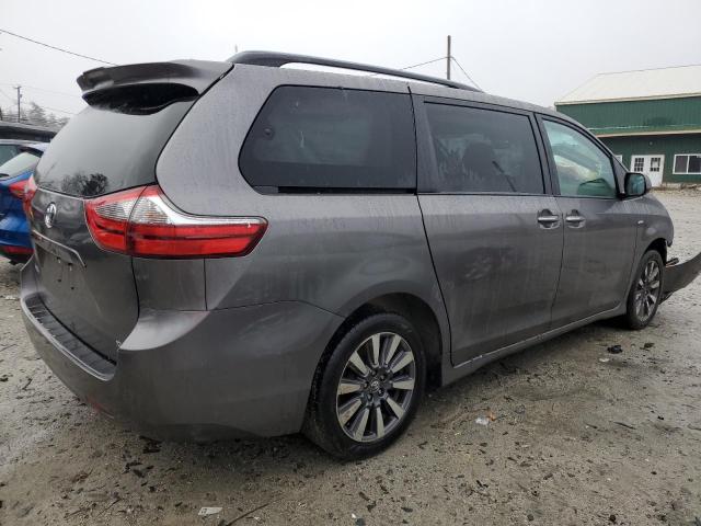 5TDDZ3DC8LS241108 - 2020 TOYOTA SIENNA XLE GRAY photo 3