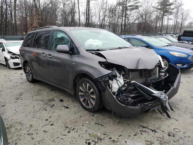 5TDDZ3DC8LS241108 - 2020 TOYOTA SIENNA XLE GRAY photo 4