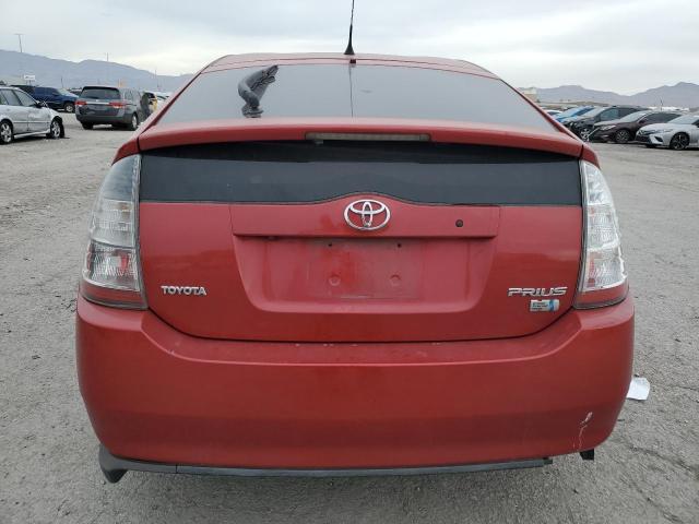 JTDKB20U783348339 - 2008 TOYOTA PRIUS RED photo 6