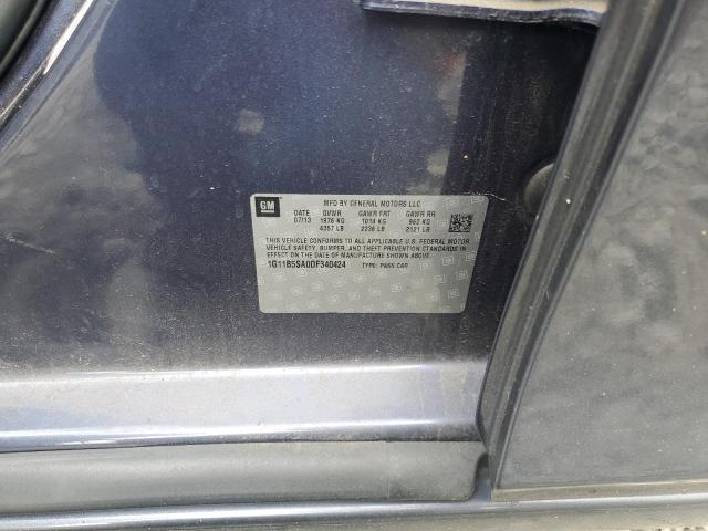 1G11B5SA0DF340424 - 2013 CHEVROLET MALIBU LS Mavi foto 12