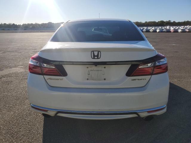 1HGCR2F58HA306033 - 2017 HONDA ACCORD SPORT أبيض صورة 6