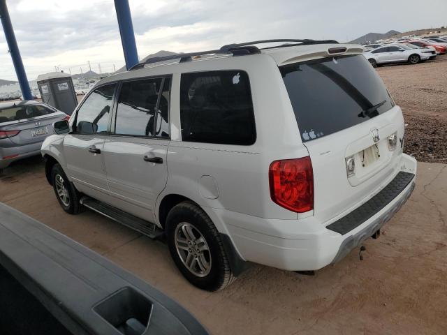 2HKYF18464H542629 - 2004 HONDA PILOT EX WHITE photo 2