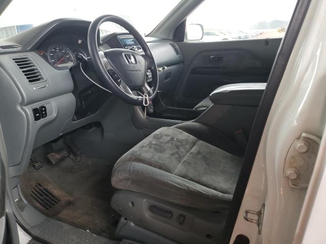 2HKYF18464H542629 - 2004 HONDA PILOT EX WHITE photo 7