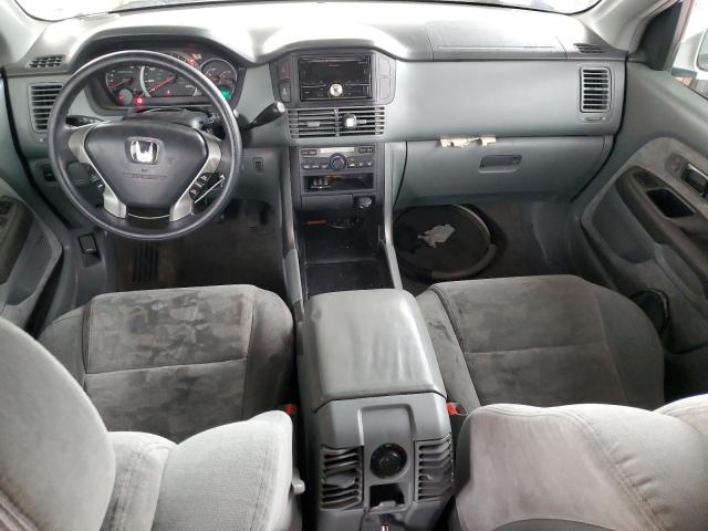 2HKYF18464H542629 - 2004 HONDA PILOT EX WHITE photo 8