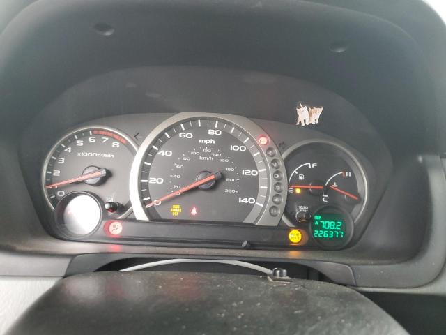 2HKYF18464H542629 - 2004 HONDA PILOT EX WHITE photo 9