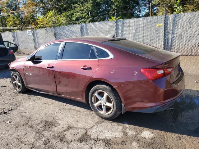 1G1ZB5ST5GF214889 - 2016 CHEVROLET MALIBU LS كستنائي صورة 2