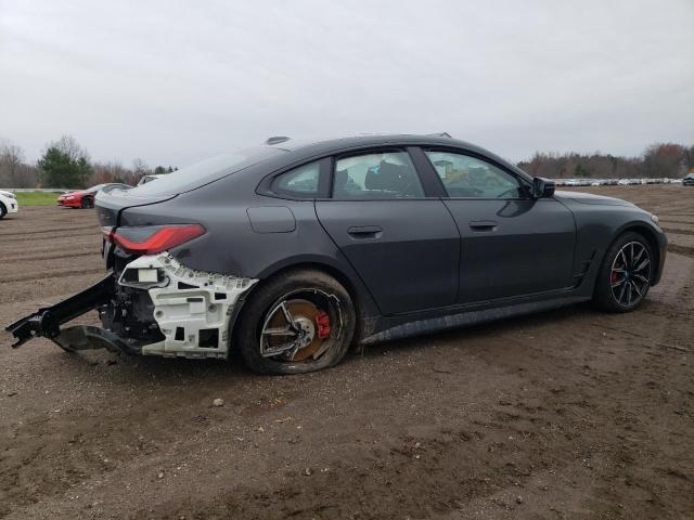 WBY33AW05PFP05464 - 2023 BMW I4 M50 GRAY photo 3