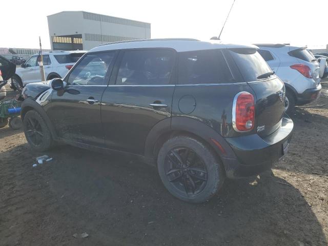 WMWZB3C51CWM06281 - 2012 MINI COOPER COUNTRYMAN BLACK photo 2