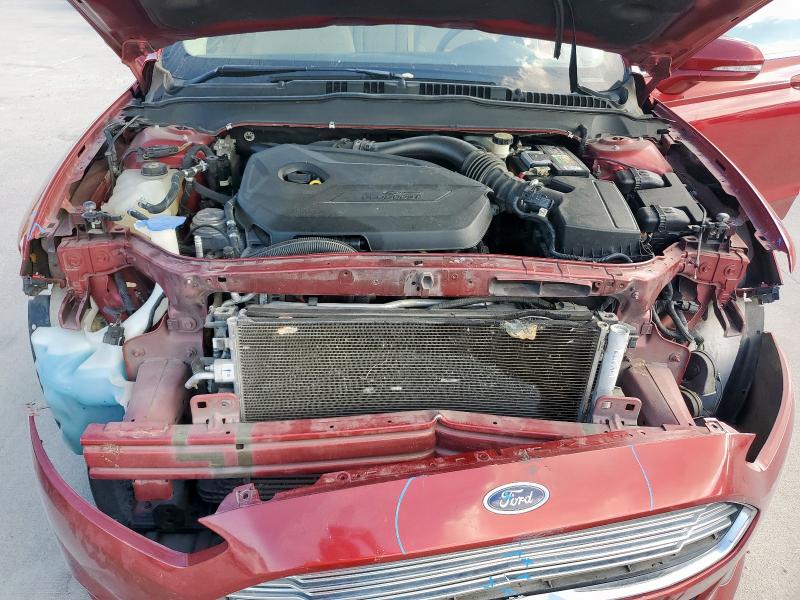 3FA6P0HR5DR378514 - 2013 FORD FUSION SE BURGUNDY photo 11