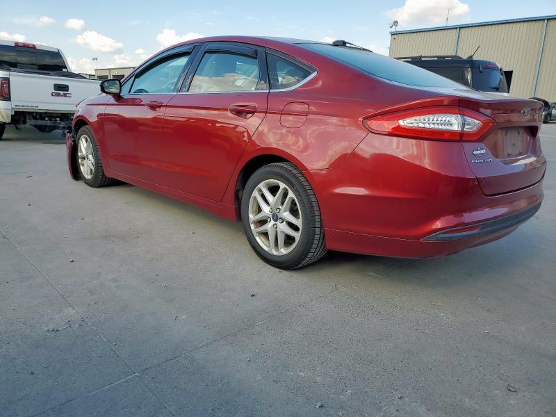 3FA6P0HR5DR378514 - 2013 FORD FUSION SE BURGUNDY photo 2