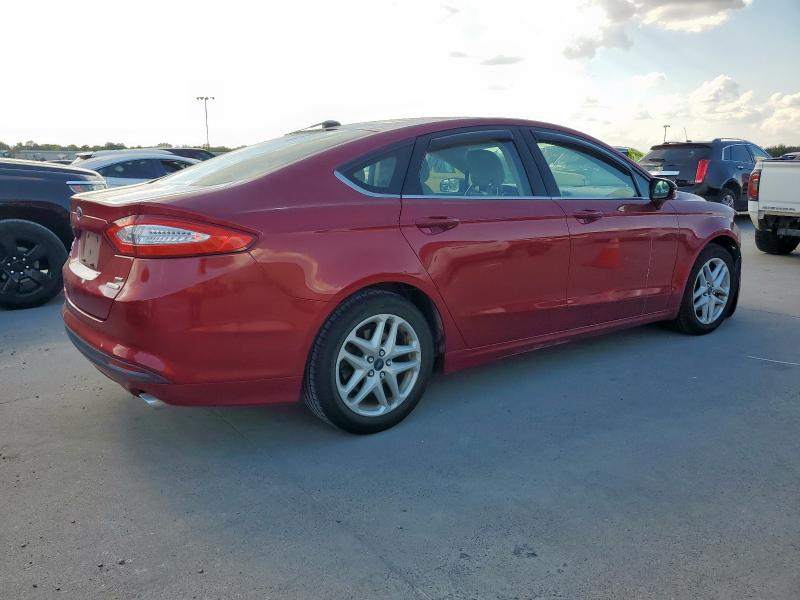 3FA6P0HR5DR378514 - 2013 FORD FUSION SE BURGUNDY photo 3