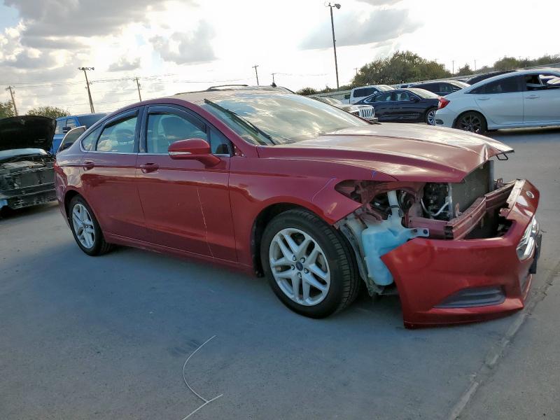 3FA6P0HR5DR378514 - 2013 FORD FUSION SE BURGUNDY photo 4