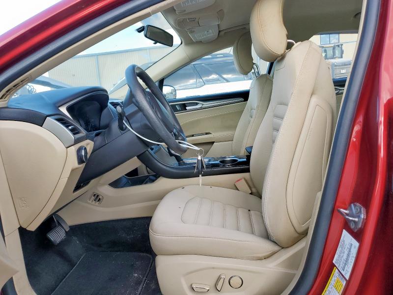 3FA6P0HR5DR378514 - 2013 FORD FUSION SE BURGUNDY photo 7