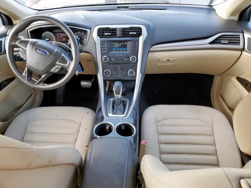 3FA6P0HR5DR378514 - 2013 FORD FUSION SE BURGUNDY photo 8